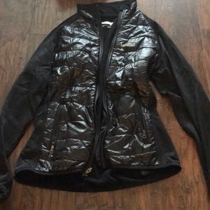 Black zip up jacket